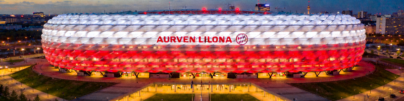 拜仁慕尼黑安联球场外景